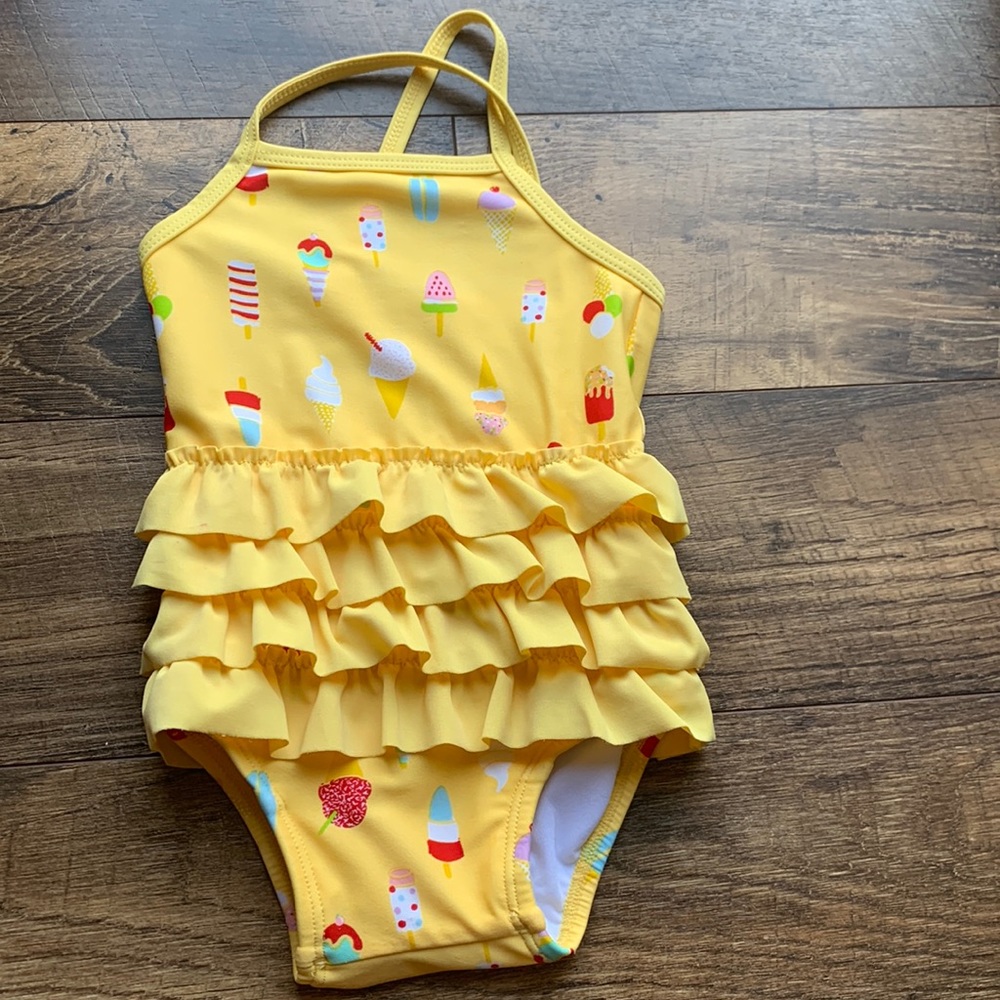 Hanna Andersson girls 6-12 months (size 70) bathing suit
